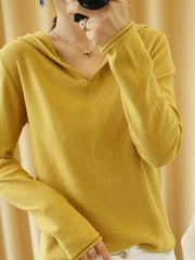 Load image into Gallery viewer, Long Sleeve Hoodie Top