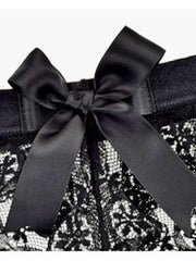 Load image into Gallery viewer, Floral Lace Panties W/ Bow