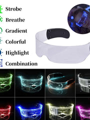 Load image into Gallery viewer, LED Glasses