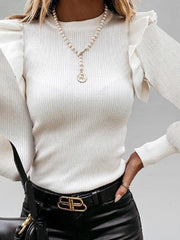 Load image into Gallery viewer, Elegant Long Sleeve Top