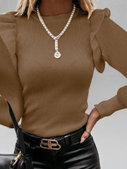 Load image into Gallery viewer, Elegant Long Sleeve Top