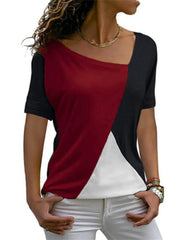 Load image into Gallery viewer, Color Block Blouse