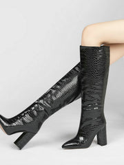 Load image into Gallery viewer, Chunky Heeled Boots