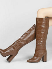 Load image into Gallery viewer, Chunky Heeled Boots