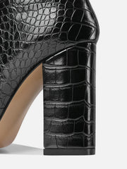 Load image into Gallery viewer, Chunky Heeled Boots