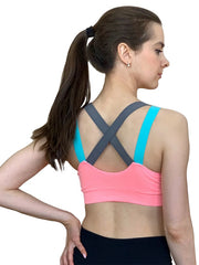 Load image into Gallery viewer, Cross Straps Sport Bra