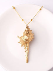 Load image into Gallery viewer, Beach Shell Pendant Necklace