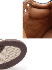 Load image into Gallery viewer, Denim Wedge Sneaker