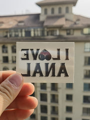 Load image into Gallery viewer, I Love Anal -Temporary Tattoo