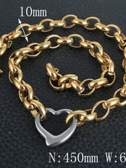 Load image into Gallery viewer, Stainless Steel Heart Necklace