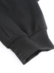 Load image into Gallery viewer, Lace-Up/ Solid Back Hoodie