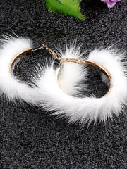 Load image into Gallery viewer, Fur Earrings