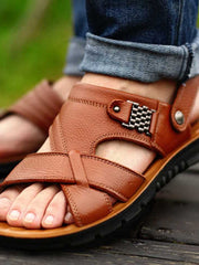 Load image into Gallery viewer, Leather Sandals