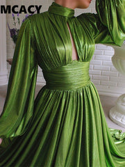 Load image into Gallery viewer, Long Sleeve Maxi Dress