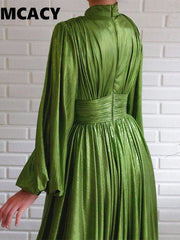 Load image into Gallery viewer, Long Sleeve Maxi Dress