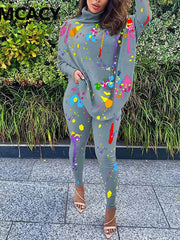 Load image into Gallery viewer, Two-Piece Turtle Neck Top & Pants