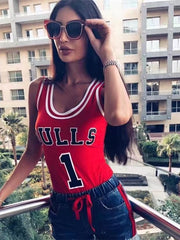 Load image into Gallery viewer, BULLS Bodysuit