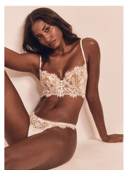 Load image into Gallery viewer, Lace Bralette Bra and Panty Set