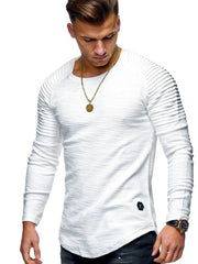 Load image into Gallery viewer, Long Sleeve Textured Shoulder Shirt