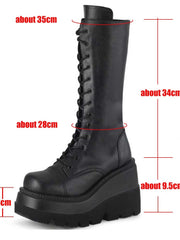Load image into Gallery viewer, Knee High Chunky Boots