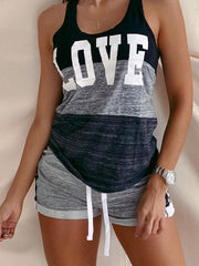 Load image into Gallery viewer, Top & Drawstring Shorts