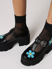 Load image into Gallery viewer, Chunky Heel Shoes