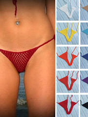 Load image into Gallery viewer, Crochet Bikini Bottoms