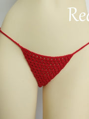 Load image into Gallery viewer, Crochet Bikini Bottoms