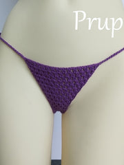Load image into Gallery viewer, Crochet Bikini Bottoms