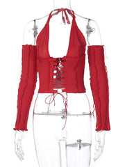 Load image into Gallery viewer, Long Sleeve Patchwork Top