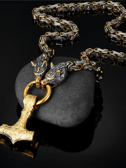 Load image into Gallery viewer, Celtic Wolf Necklaces