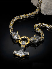 Load image into Gallery viewer, Celtic Wolf Necklaces