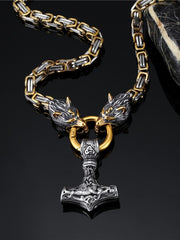 Load image into Gallery viewer, Celtic Wolf Necklaces