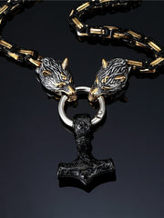 Load image into Gallery viewer, Celtic Wolf Necklaces