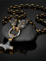 Load image into Gallery viewer, Celtic Wolf Necklaces