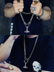 Load image into Gallery viewer, Celtic Wolf Necklaces