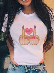 Load image into Gallery viewer, Middle Finger T-Shirt