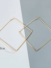 Load image into Gallery viewer, Oversize Square Earrings