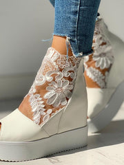 Load image into Gallery viewer, Chunky Lace Shoes
