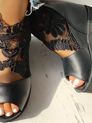 Load image into Gallery viewer, Chunky Lace Shoes