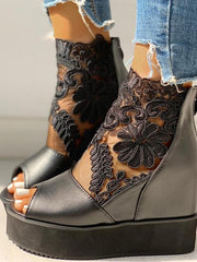 Load image into Gallery viewer, Chunky Lace Shoes