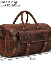 Load image into Gallery viewer, Travel Leather Bag