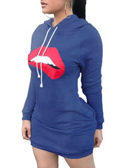 Load image into Gallery viewer, Hooded Mini Dress