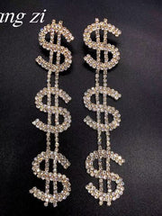 Load image into Gallery viewer, Dollar Sign Earrings