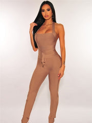 Load image into Gallery viewer, Halter Jumpsuit