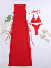 Load image into Gallery viewer, Sheer Dress With Bikini