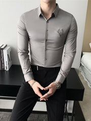 Load image into Gallery viewer, Slim Fit Long Sleeve Shirt