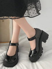 Load image into Gallery viewer, Chunky Heel Mary Janes