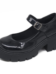 Load image into Gallery viewer, Chunky Heel Mary Janes