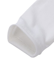 Load image into Gallery viewer, Knitted Polka Dot Puff Long Sleeve Blouse